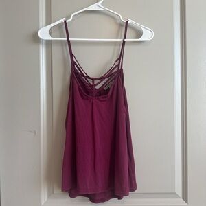 Charlotte Russe Plum Strappy Camisole